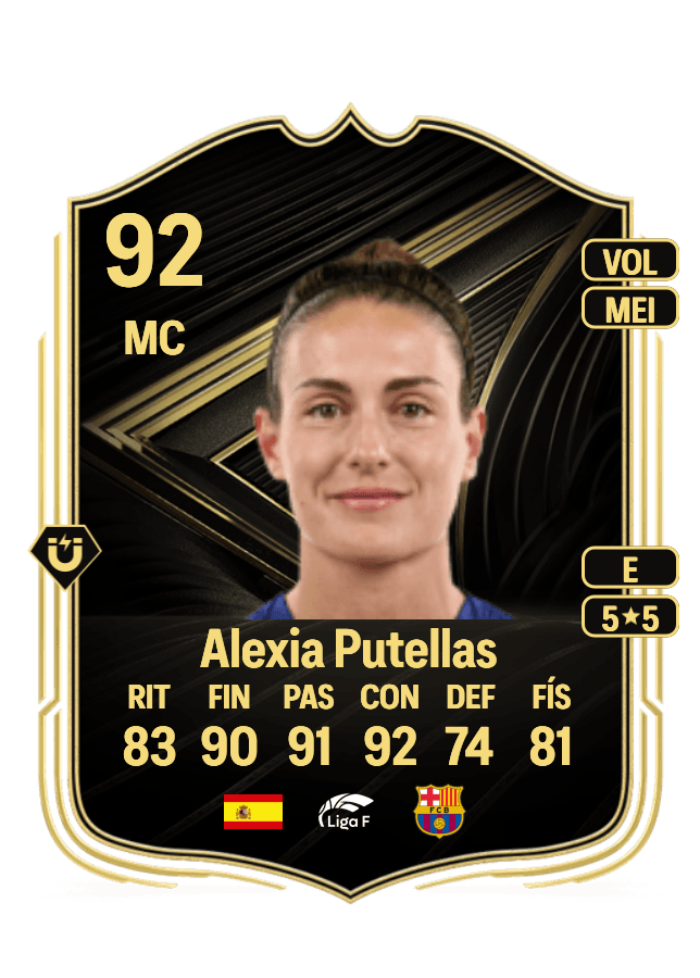 Alexia Putellas card