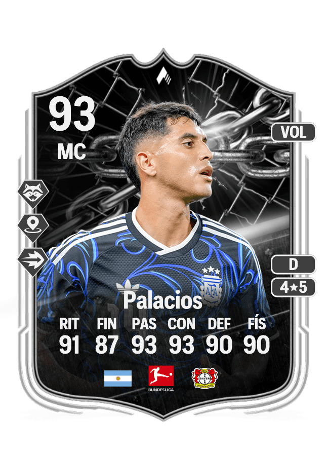 Exequiel Palacios card