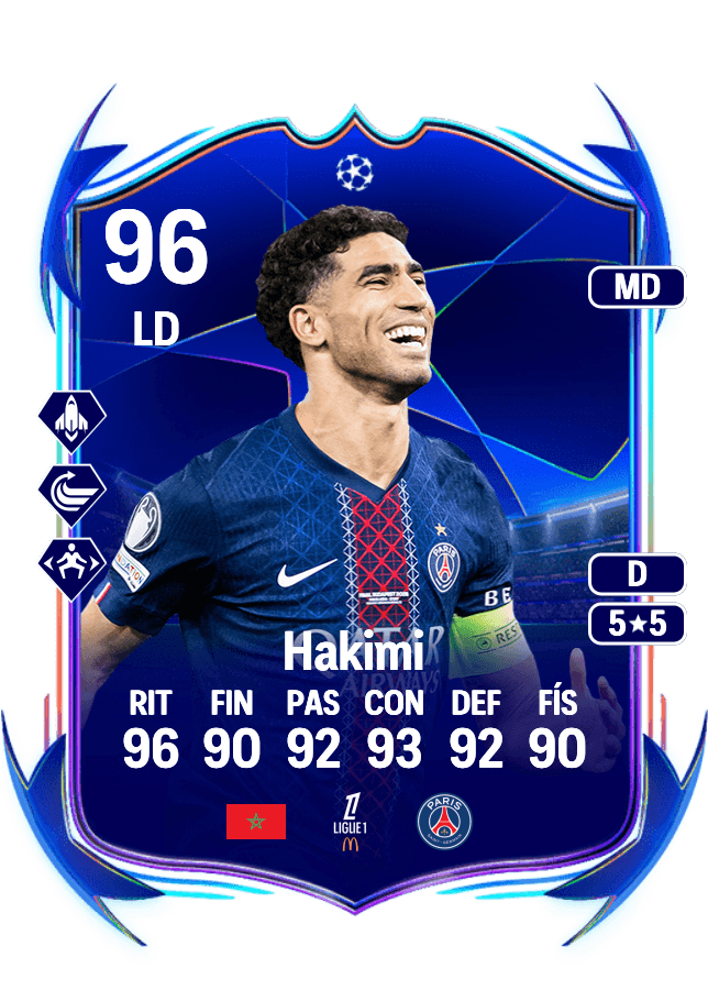 Achraf Hakimi card