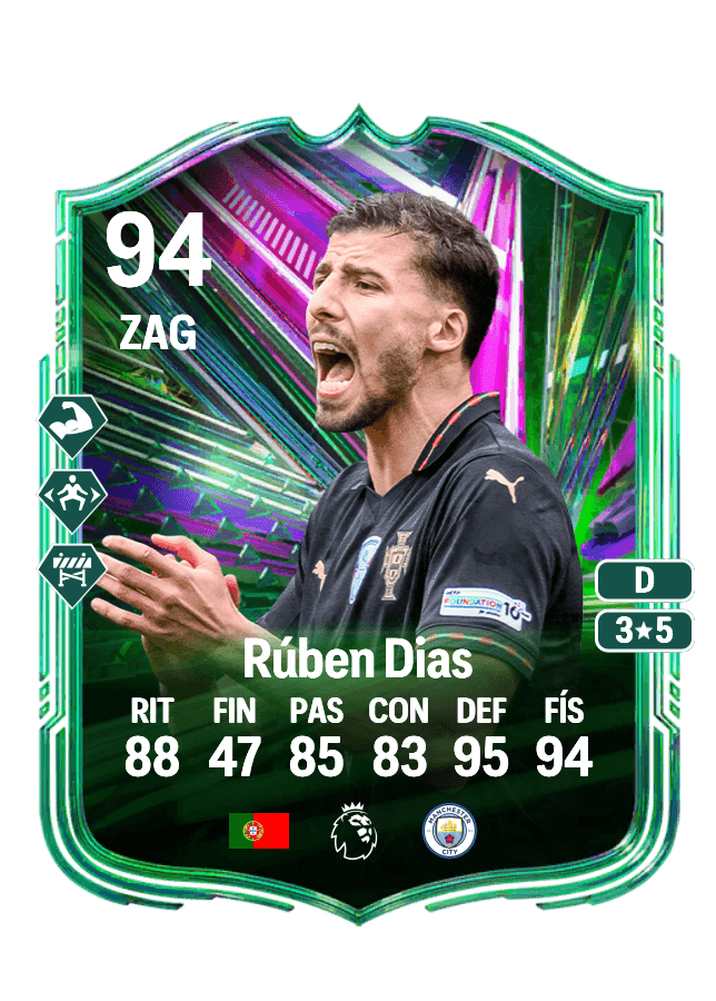 Rúben Dias card