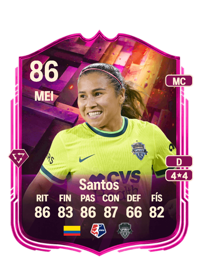 Leicy Santos card