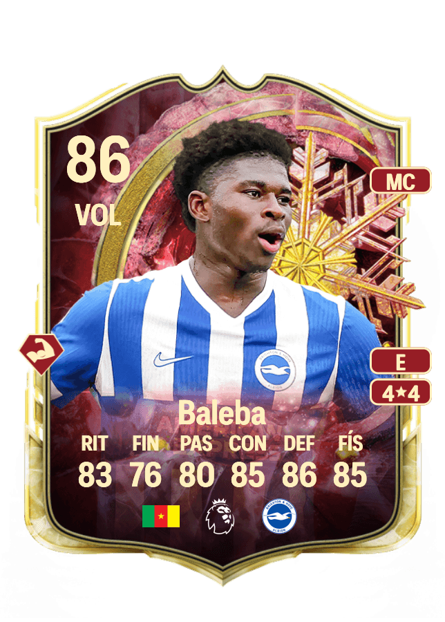 Carlos Baleba card
