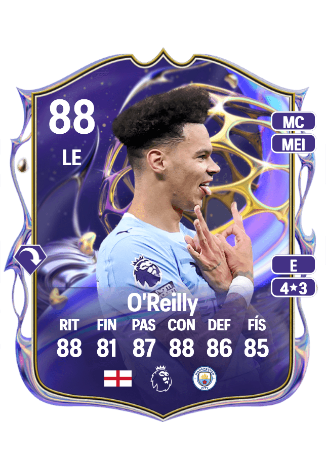 Nico O'Reilly card