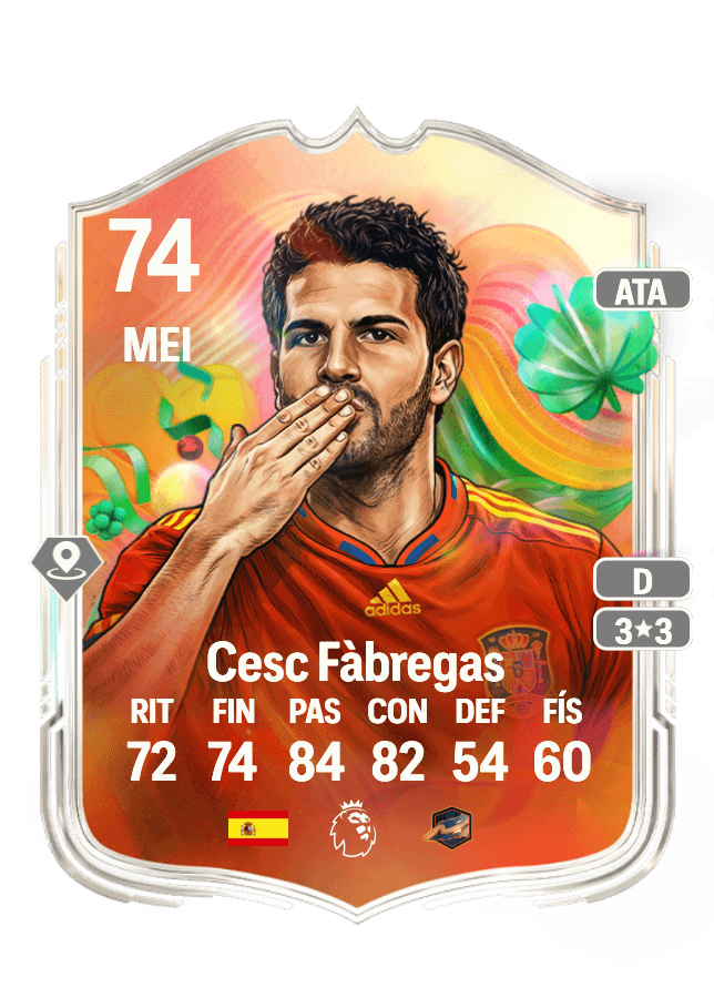 Cesc Fàbregas card