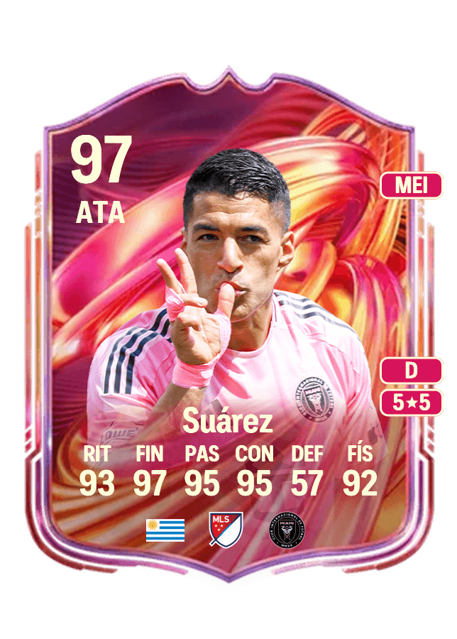 Luis Suárez card