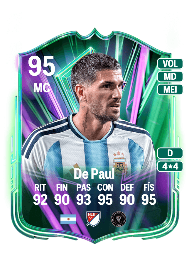 Rodrigo De Paul card