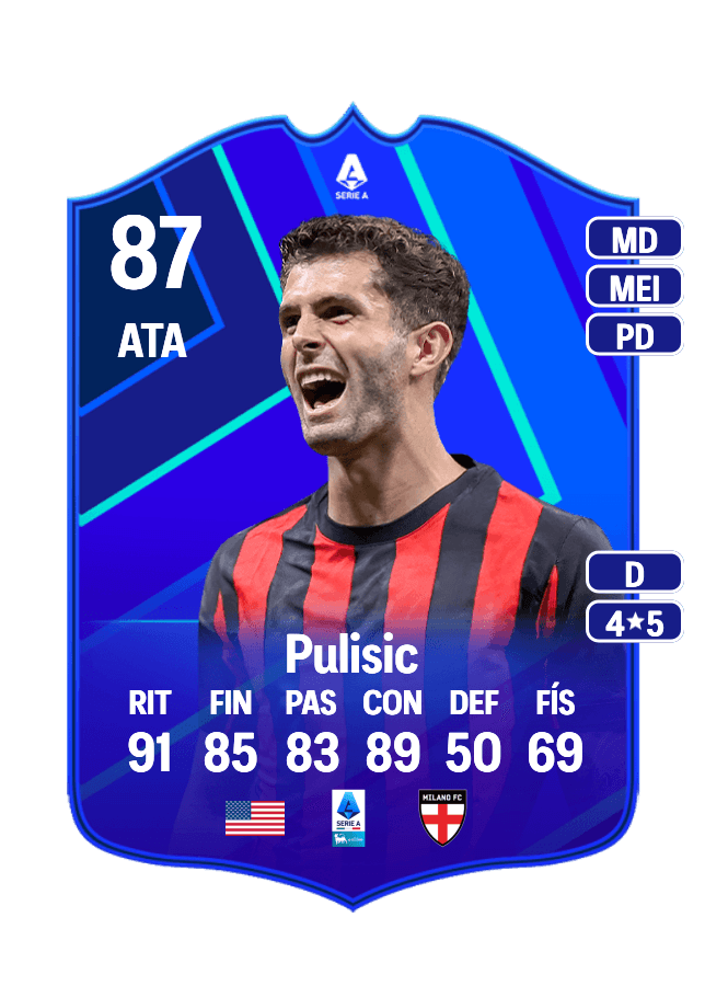 Christian Pulisic card