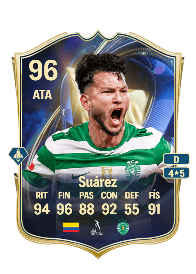 Luis Javier Suárez card