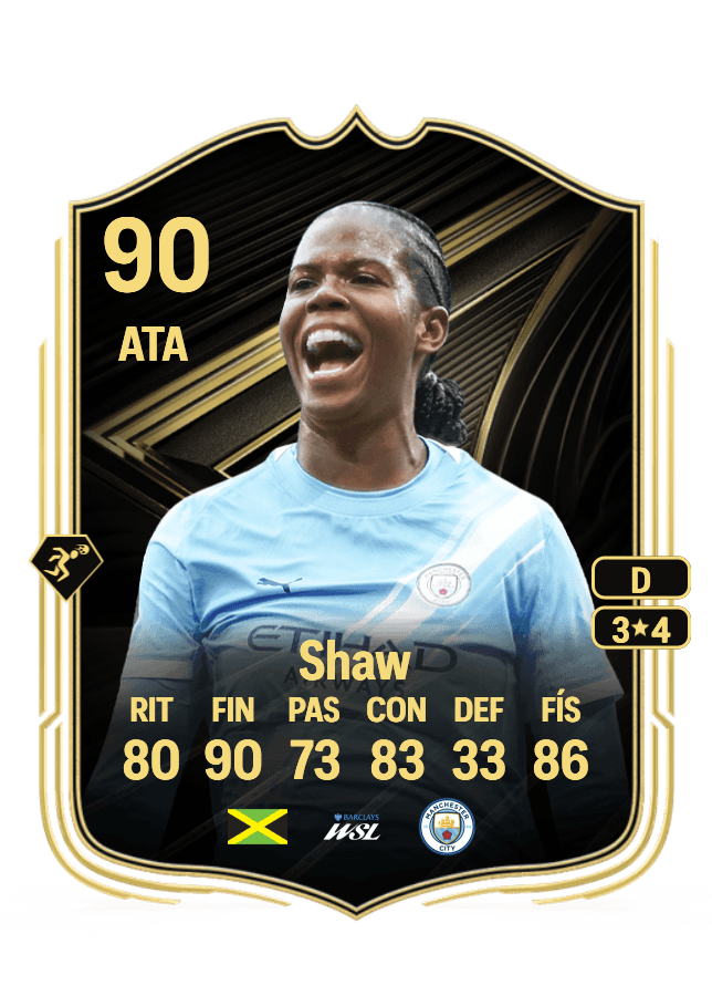 Khadija Shaw card