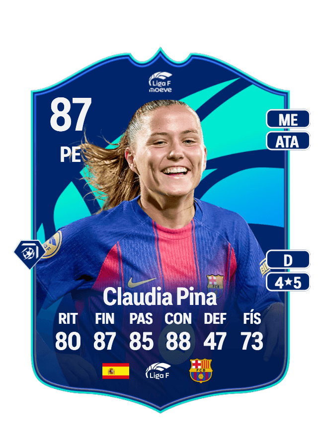 Claudia Pina card