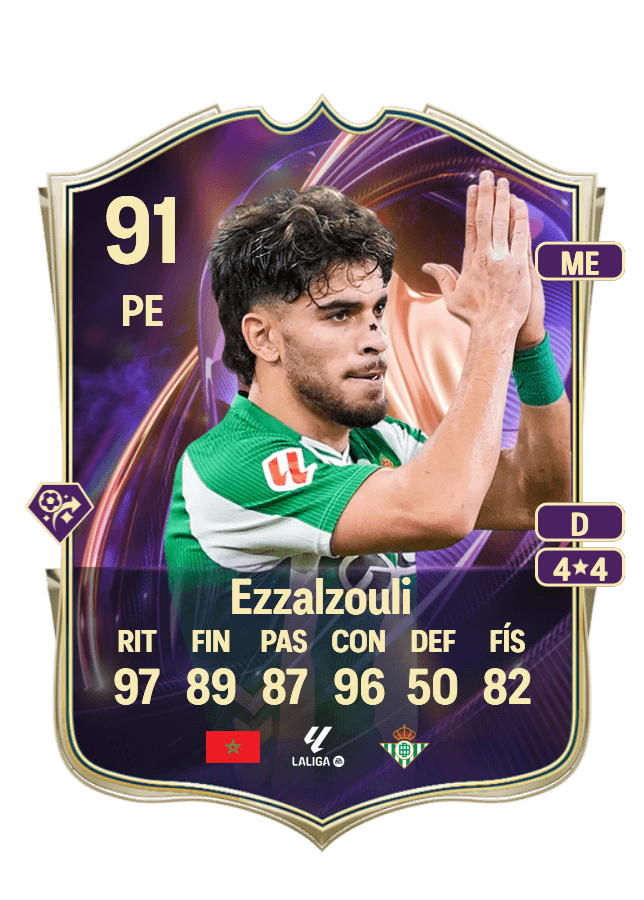 Abdessamad Ezzalzouli card