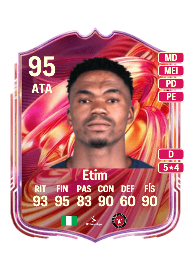 Friday Etim card