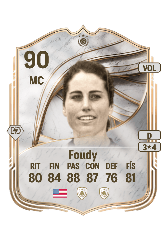 Julie Foudy card