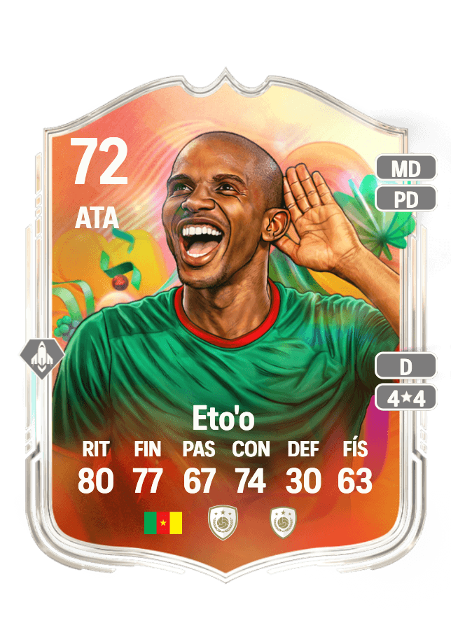 Samuel Eto'o card
