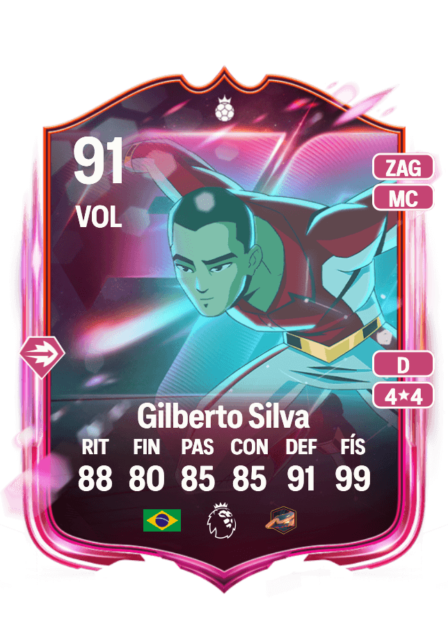 Gilberto Silva card