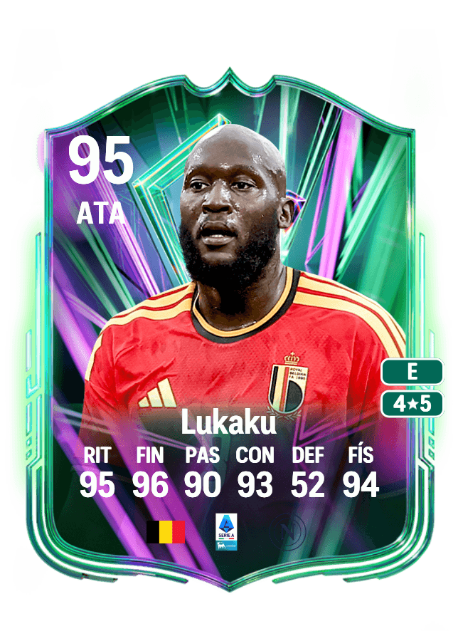 Romelu Lukaku card