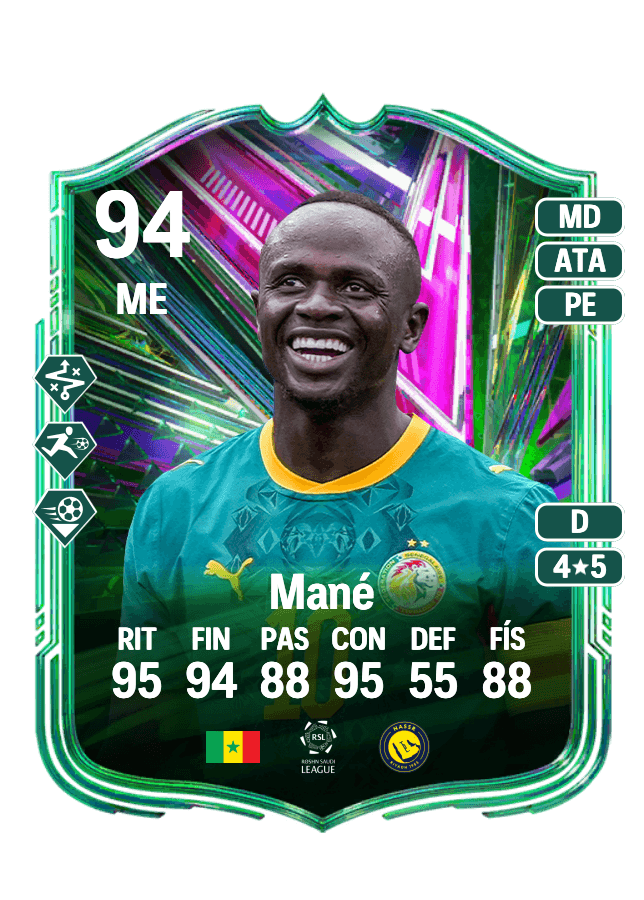 Sadio Mané card