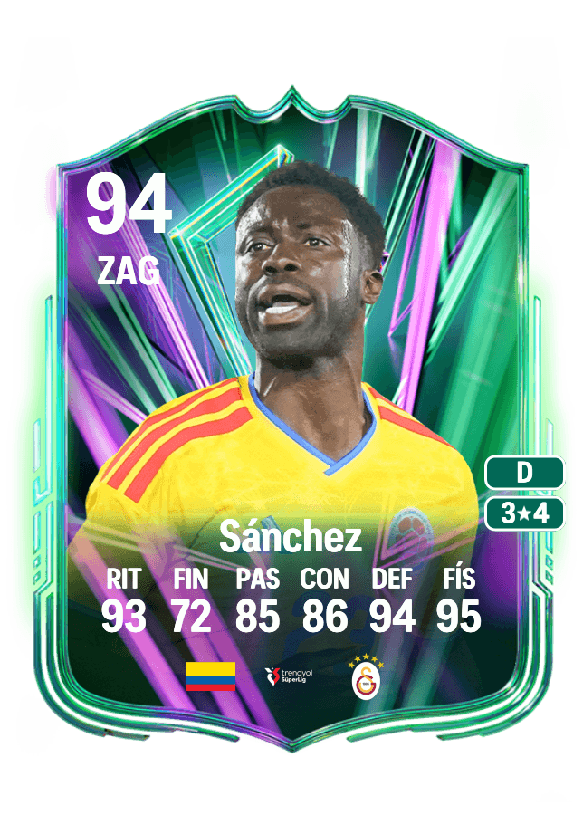 Davinson Sánchez card
