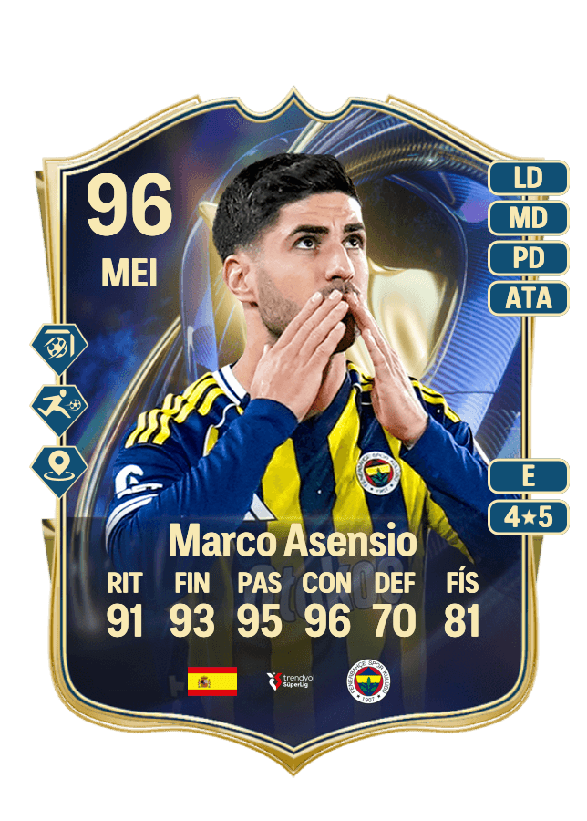 Marco Asensio card