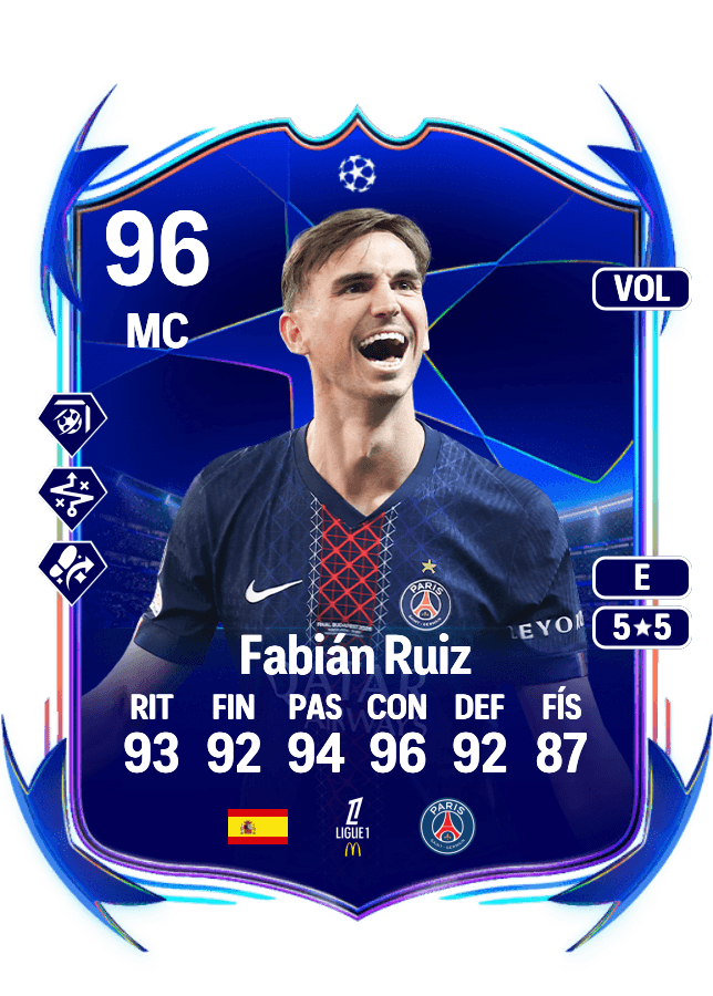 Fabián Ruiz card