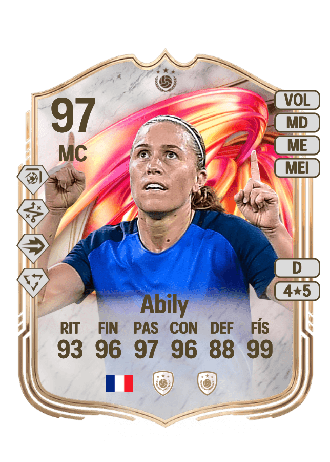 Camille Abily card