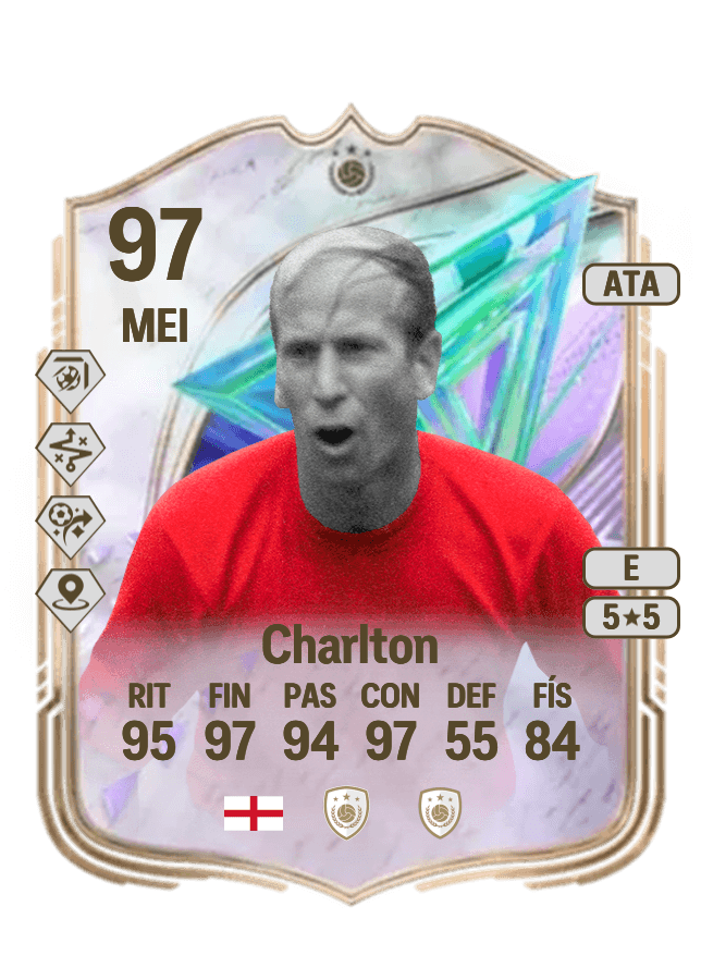 Bobby Charlton card