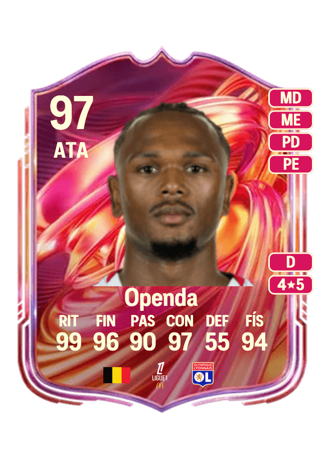 Loïs Openda card