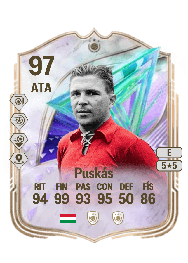 Ferenc Puskás card