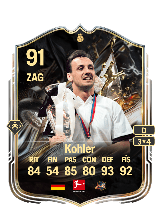 Jürgen Kohler card