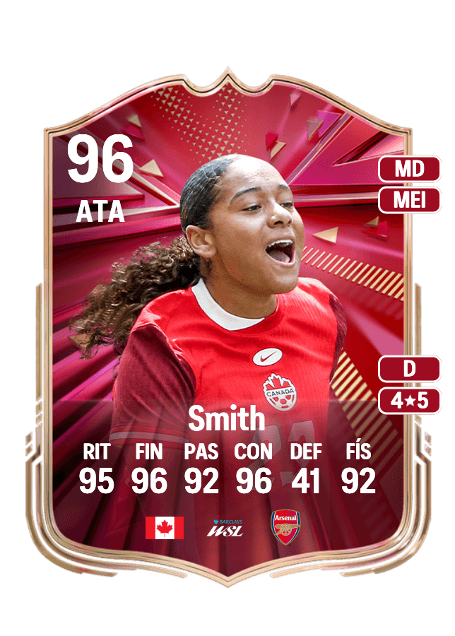 Olivia Smith card