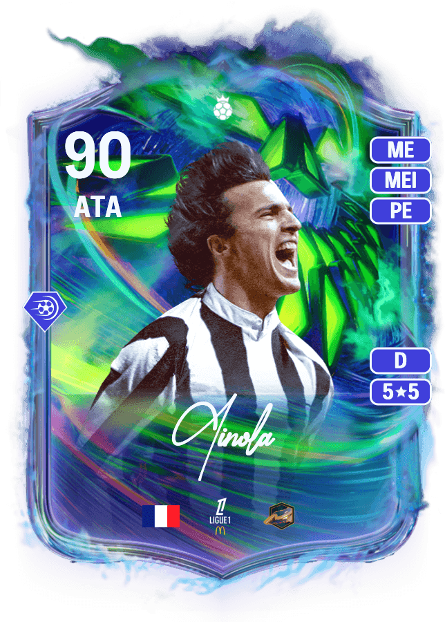 David Ginola card