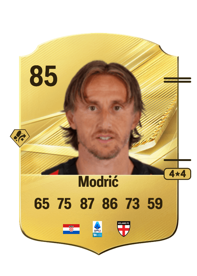 Luka Modrić card