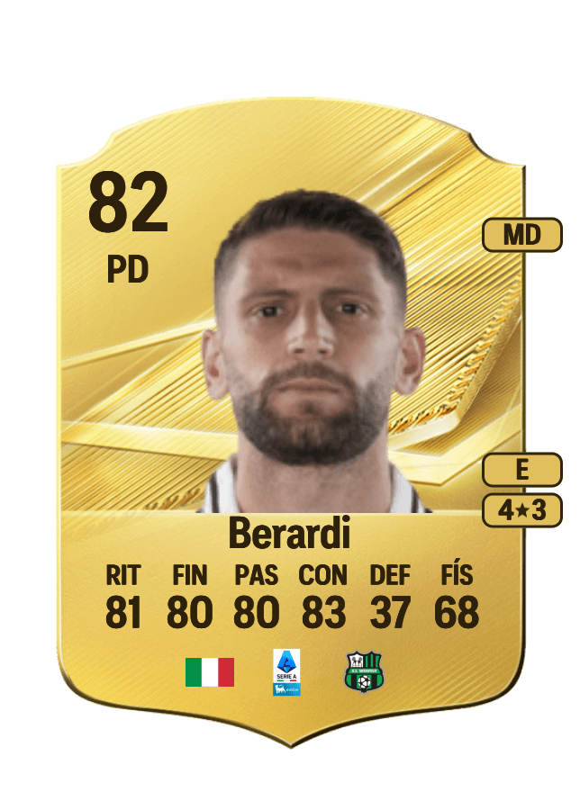 Domenico Berardi card