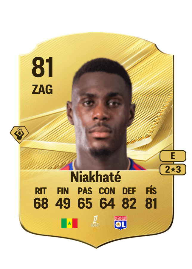 Moussa Niakhaté card
