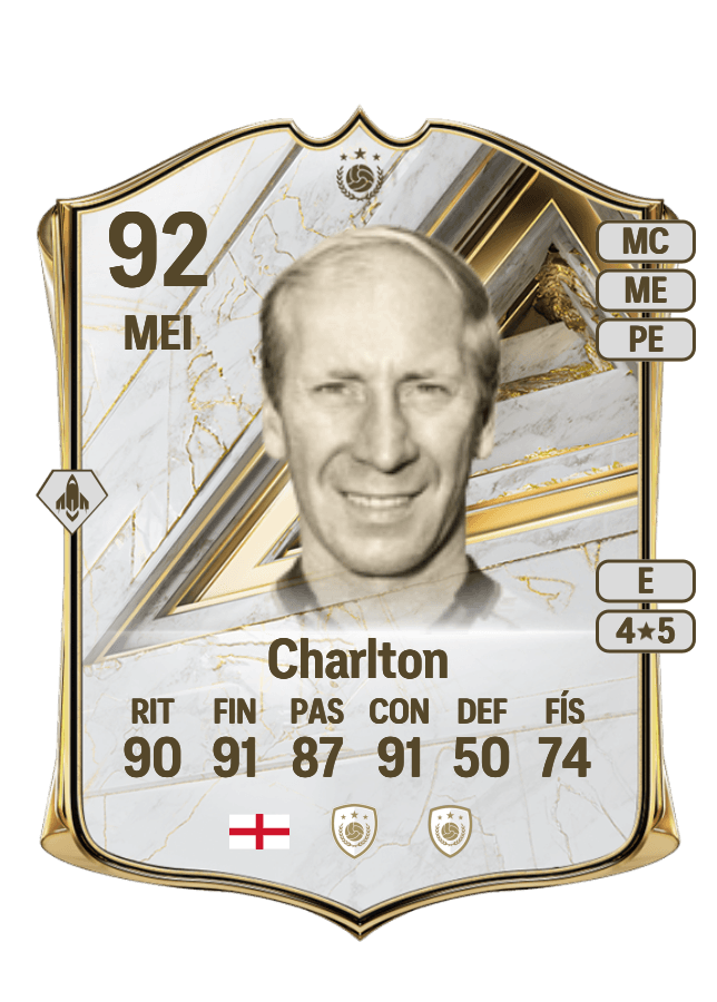 Bobby Charlton card