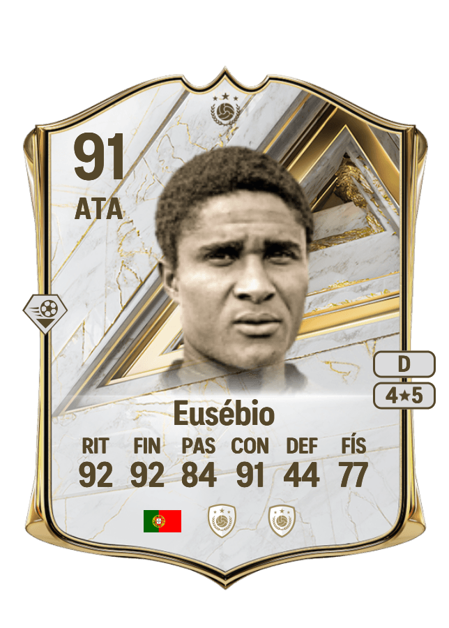 Eusébio card