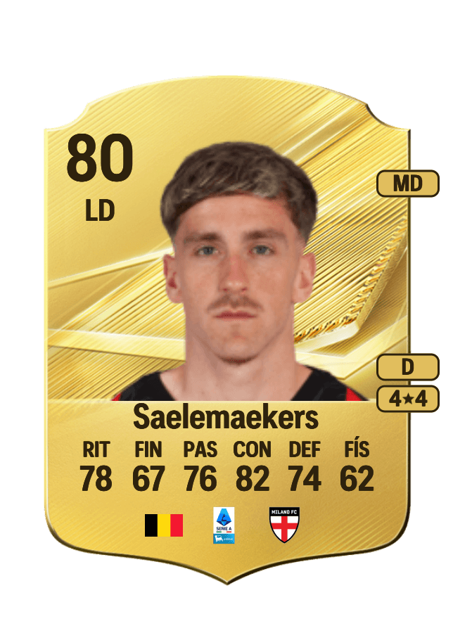 Alexis Saelemaekers card