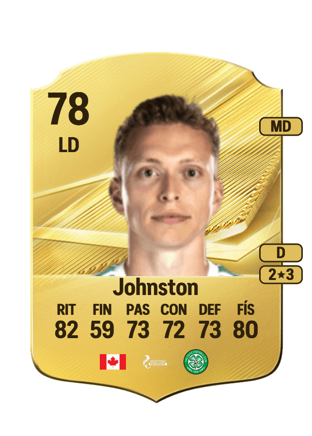 Alistair Johnston card