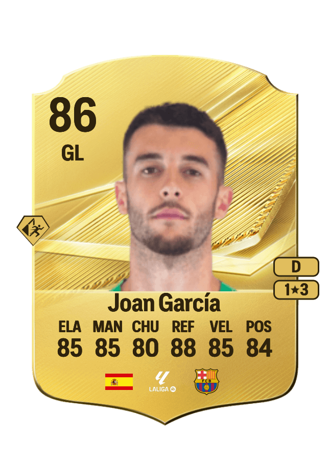 Joan García card
