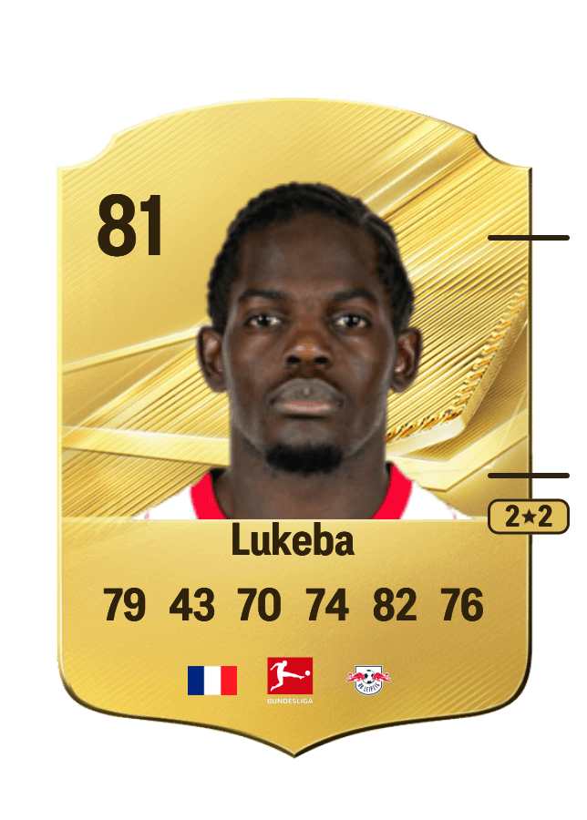 Castello Lukeba card