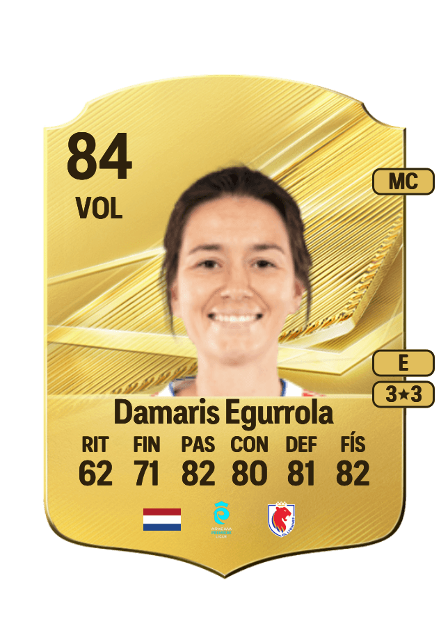 Damaris Egurrola card