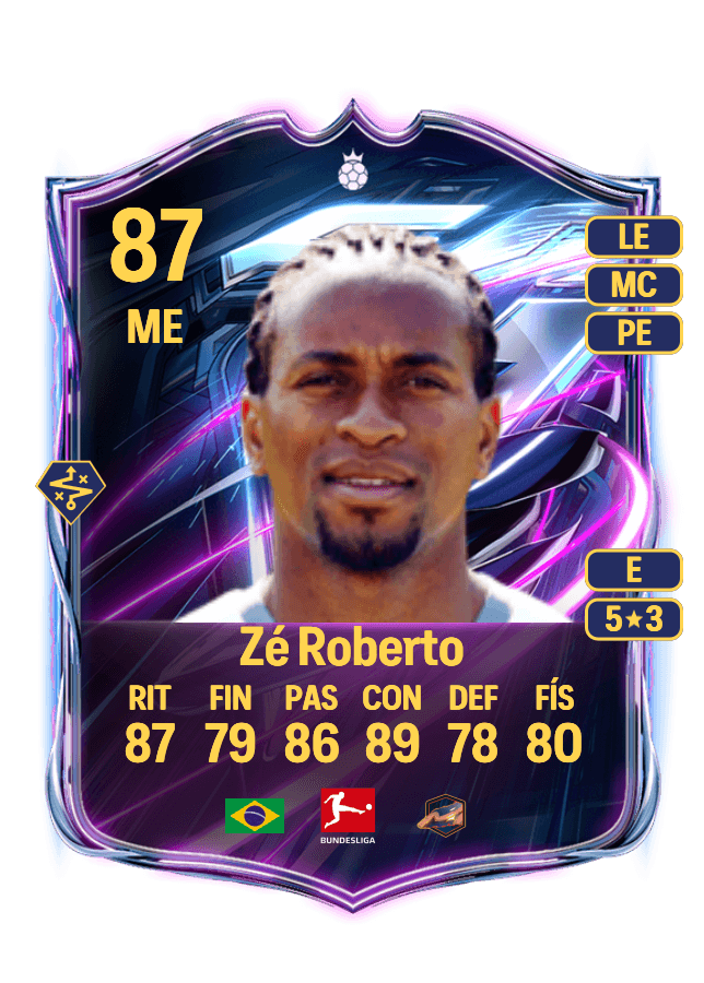 Zé Roberto card