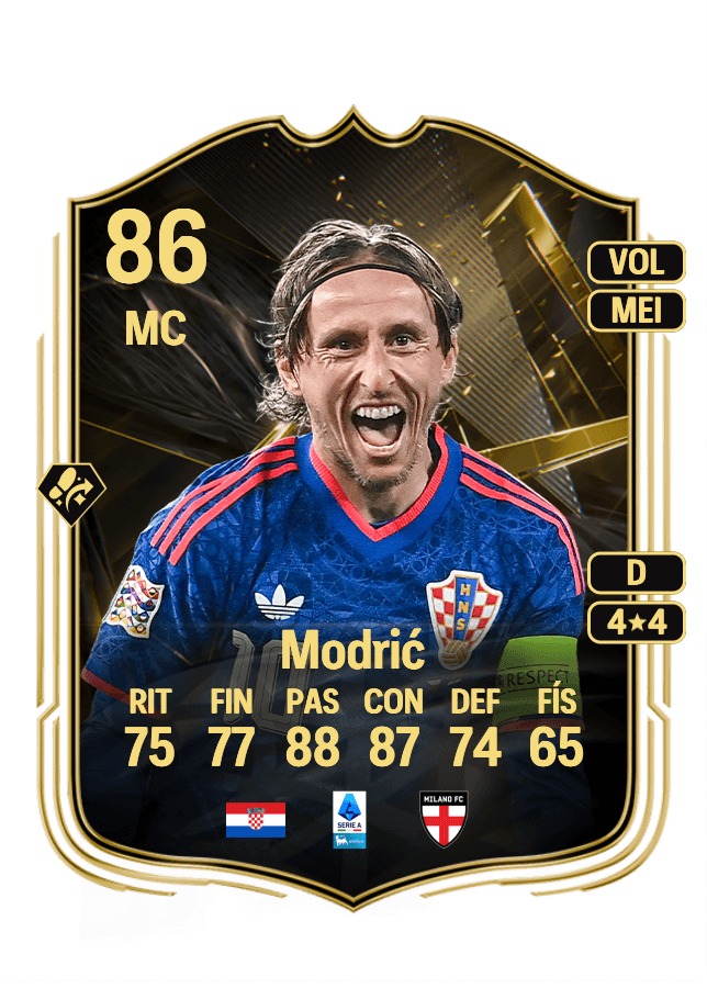 Luka Modrić card