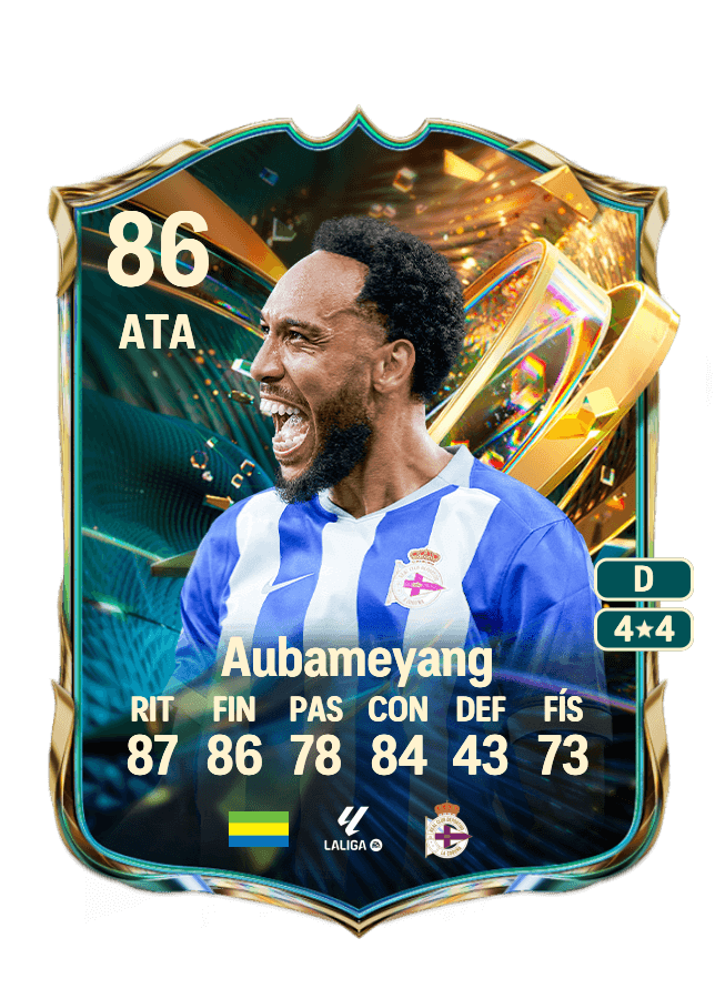 Pierre-Emerick Aubameyang card