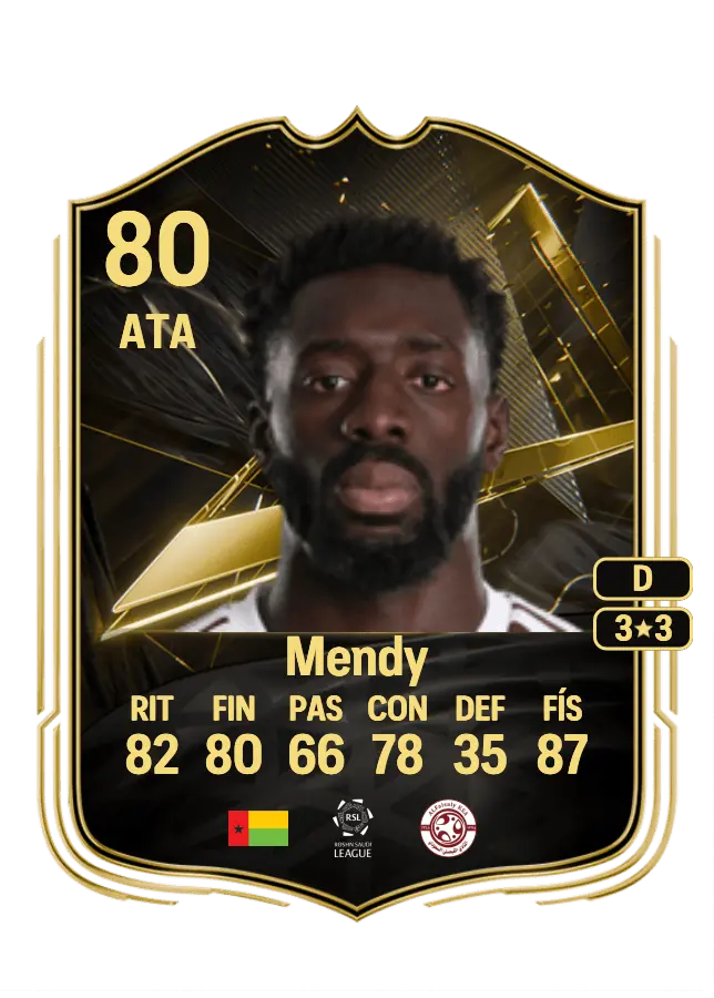 Alexandre Mendy card