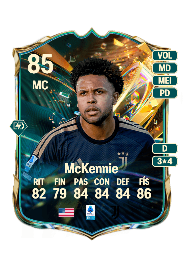 Weston McKennie card