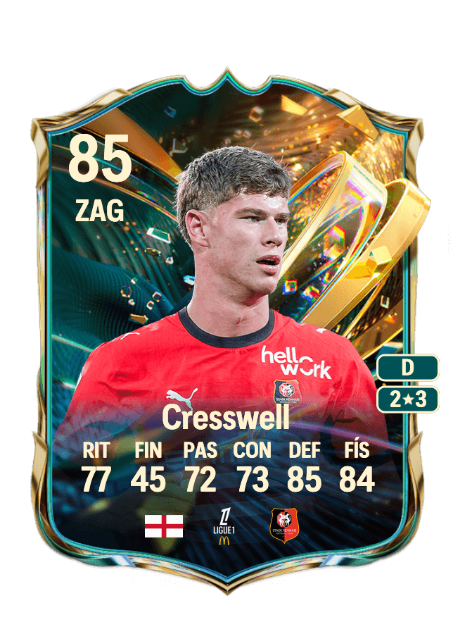 Charlie Cresswell card