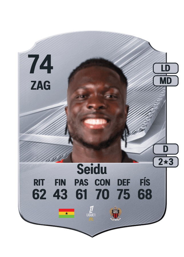 Alidu Seidu card