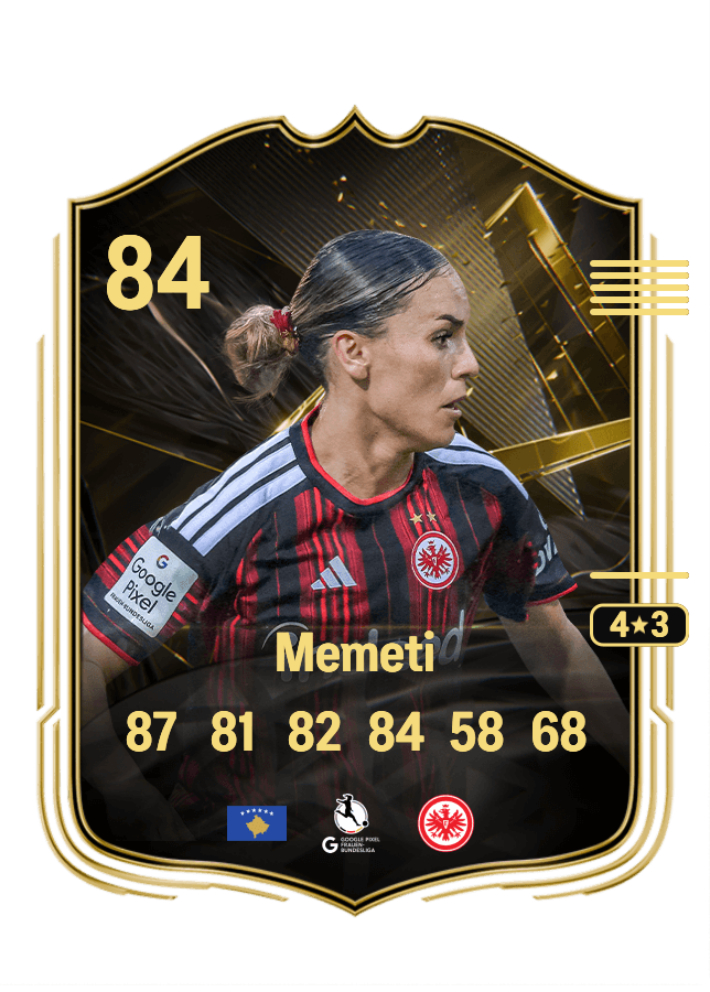 Erëleta Memeti card