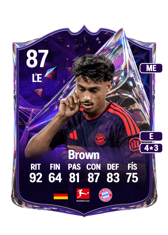 Nathaniel Brown card
